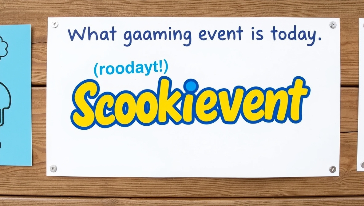 what gaming event is today scookievent